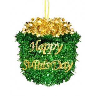 St Patrick's Day Pot of Gold Plaque